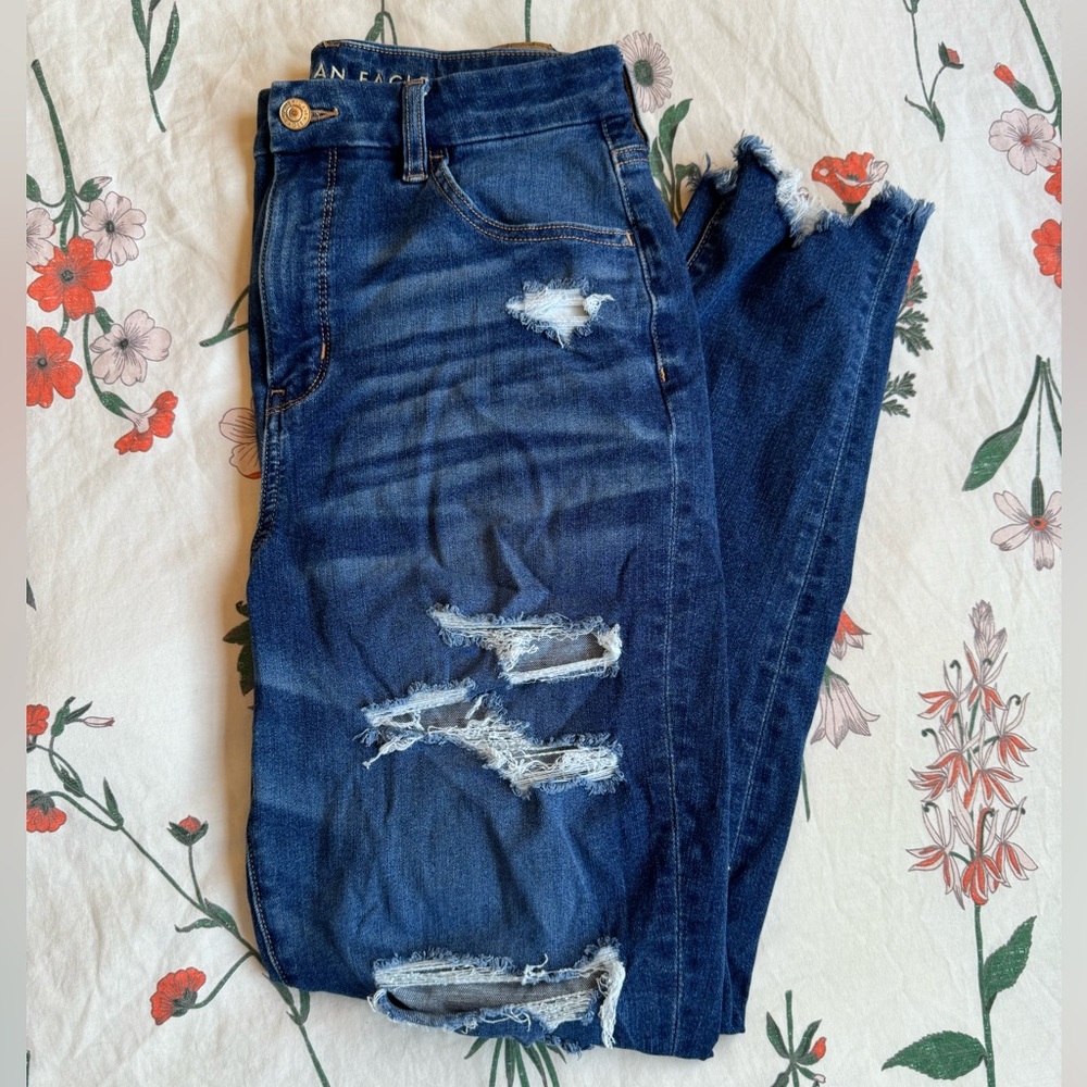 AE distressed jeans